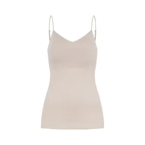 Hanro Cotton Seamless Shelf Bra Camisole
