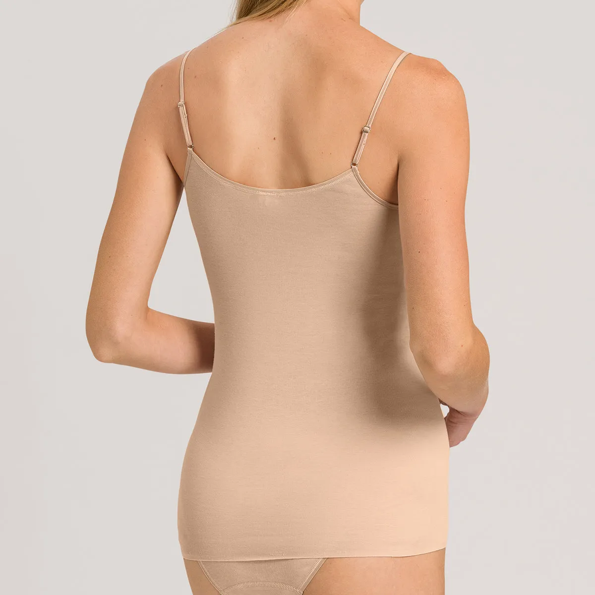 Hanro Cotton Seamless Spaghetti Camisole