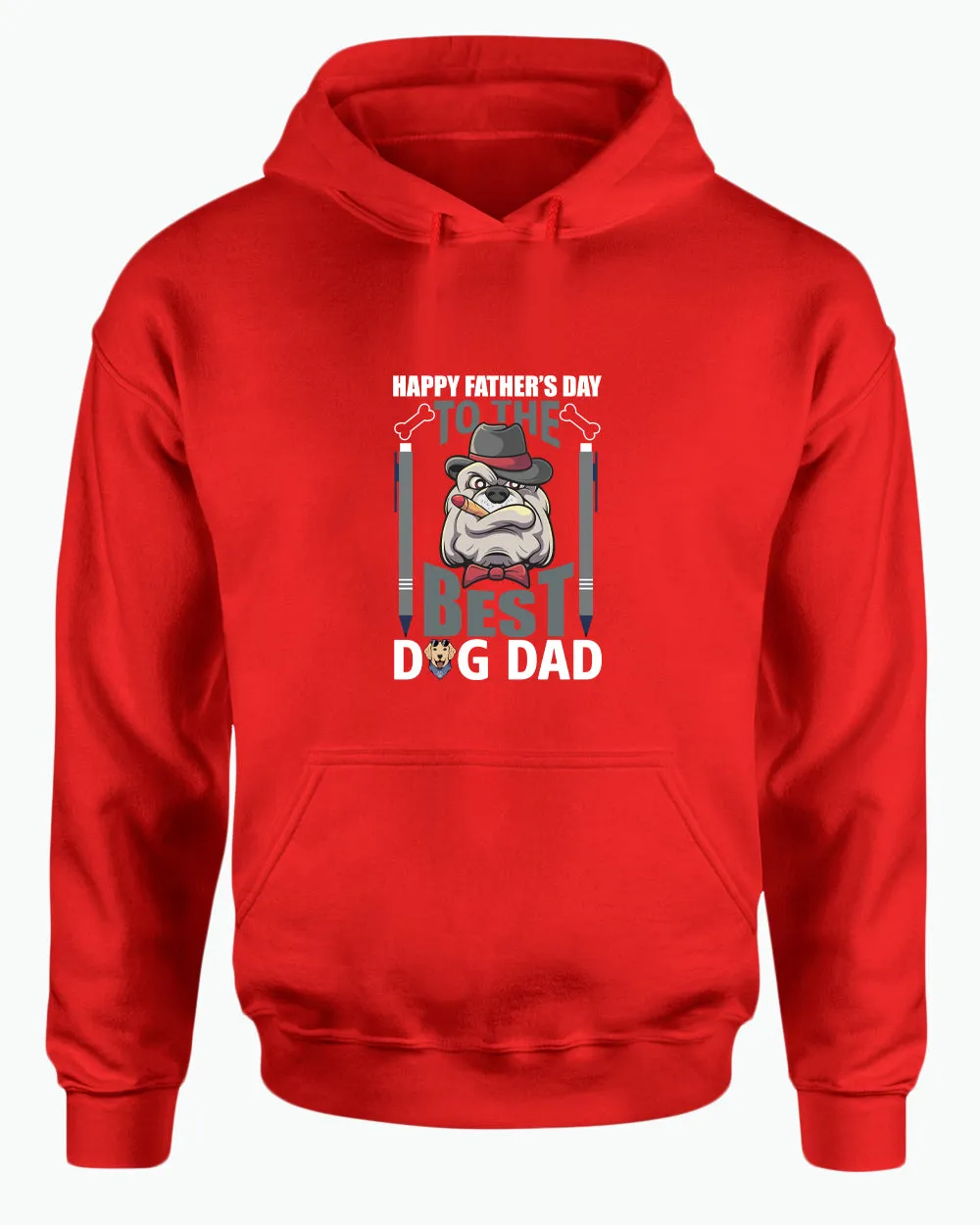 Happy father's day to the best dog dad hoodie daddy dog hoodie