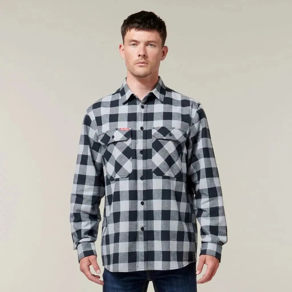 Hard Yakka Long Sleeve Check Flannel Shirt  Y07295