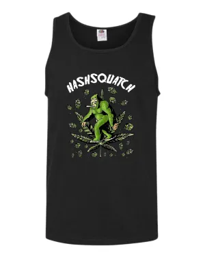 Hashquatch leaf tank tops