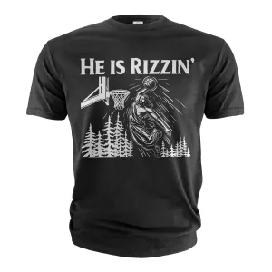 He Is Rizzin' Shirt, Funny Jesus Shirt, Humor Easter Shirt, Christian Easter Shirt, Funny Gifts