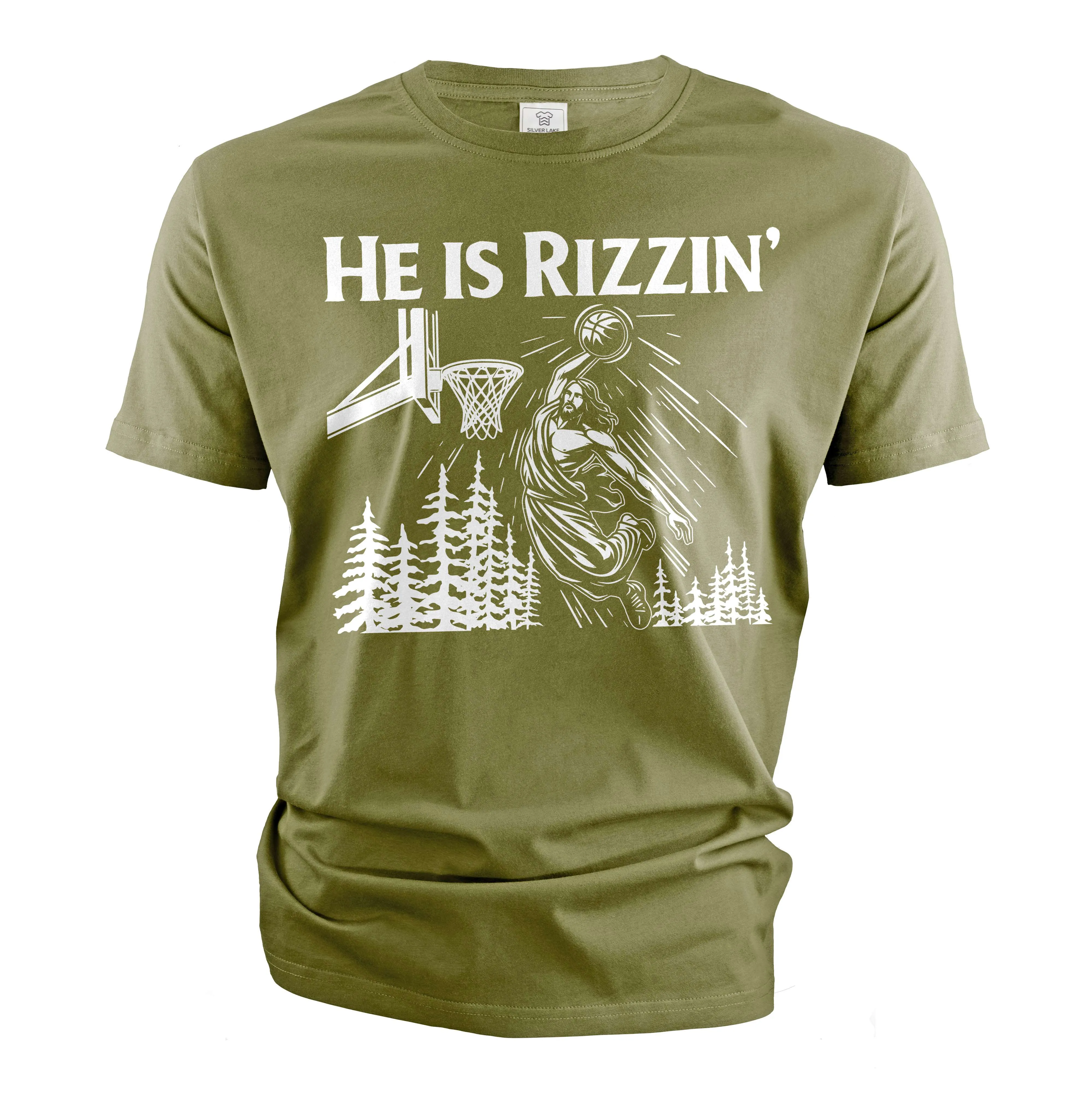 He Is Rizzin' Shirt, Funny Jesus Shirt, Humor Easter Shirt, Christian Easter Shirt, Funny Gifts