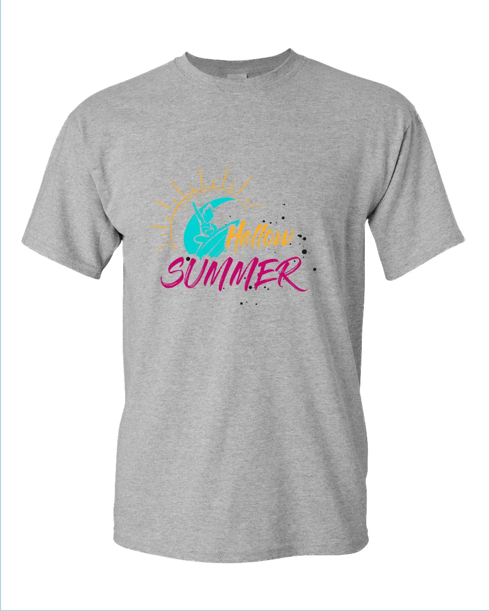 Hellow summer t-shirt, summer t-shirt, beach party t-shirt