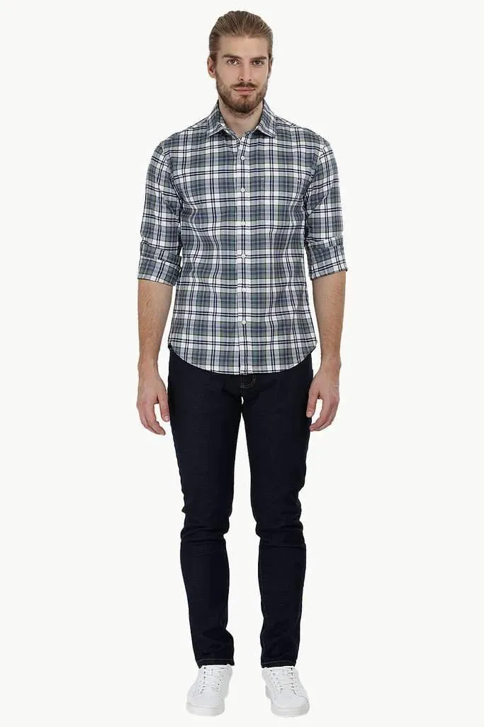 Herringbone Check Shirt