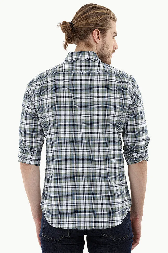 Herringbone Check Shirt