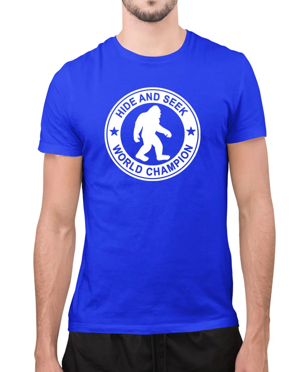 Hide and seek big foot t-shirt, funny t-shirt