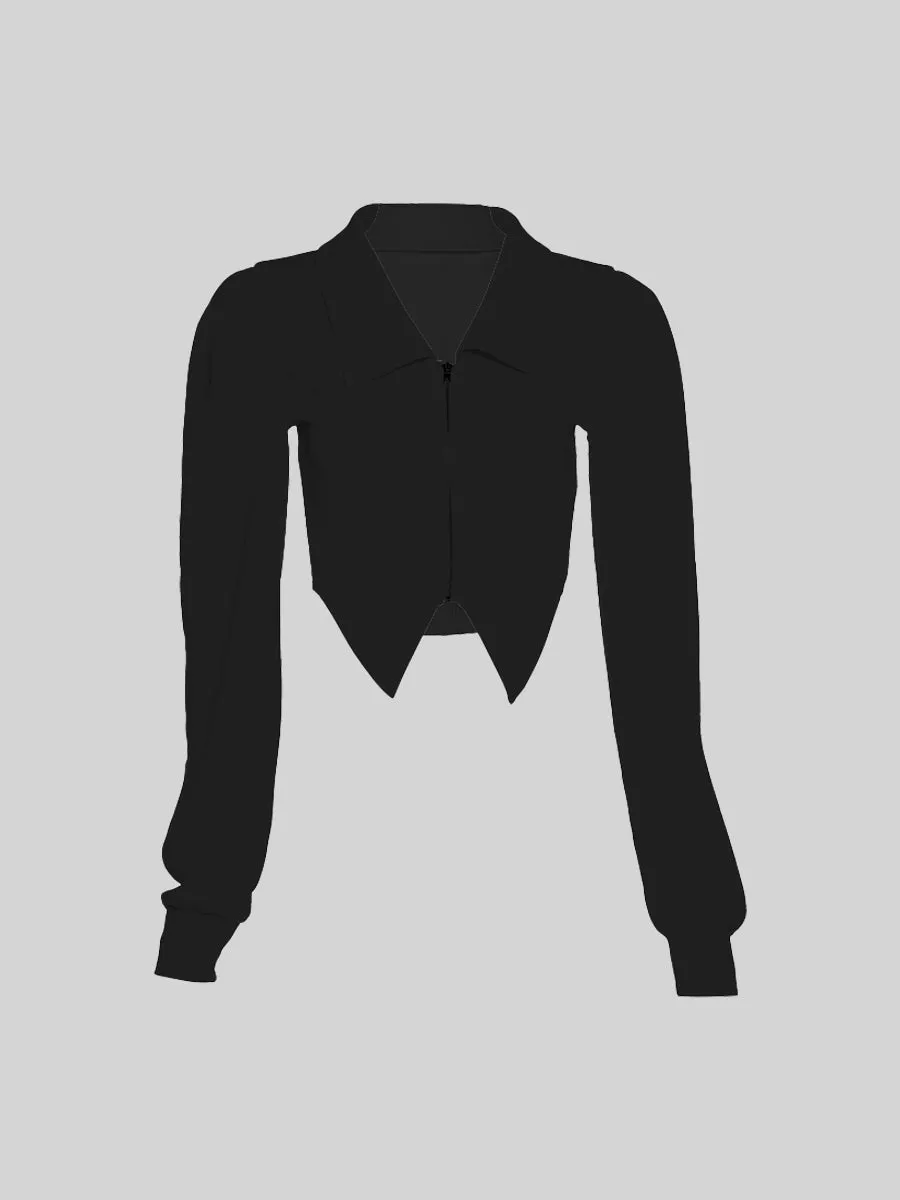 High Street Splicing Sexy Top