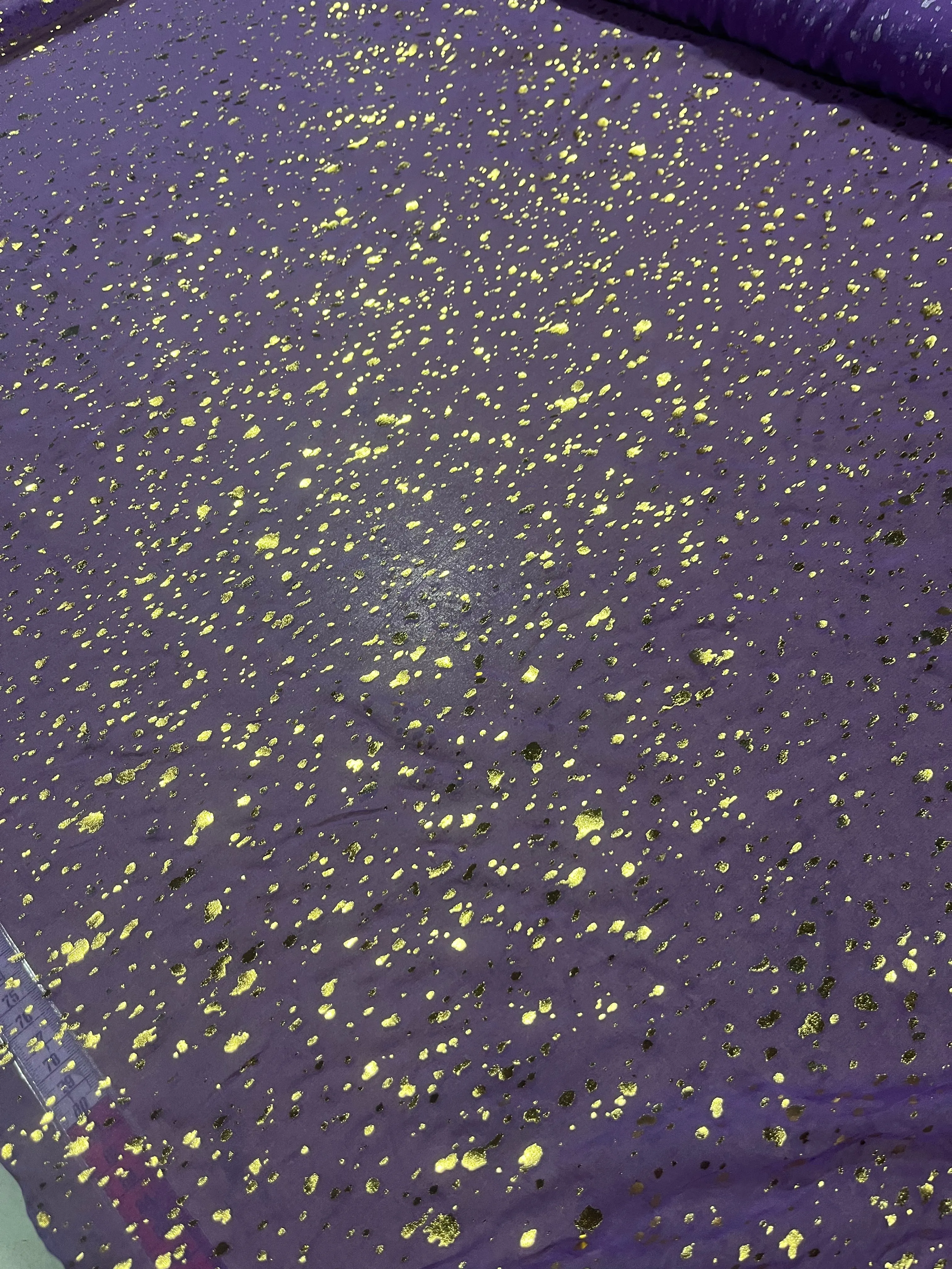 HMSTN 15 plumetis silk violet/gold