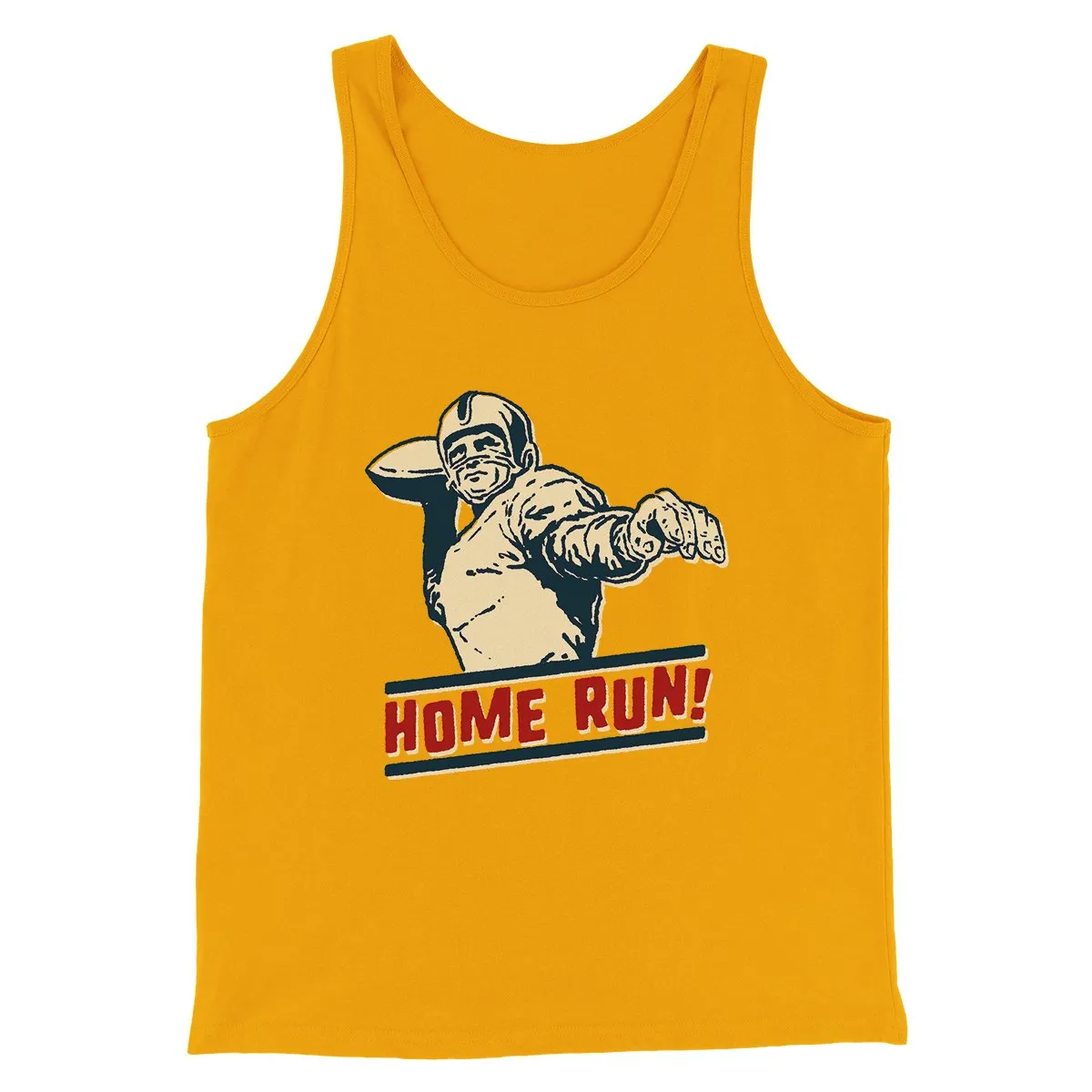 Home Run! Funny Men/Unisex Tank Top