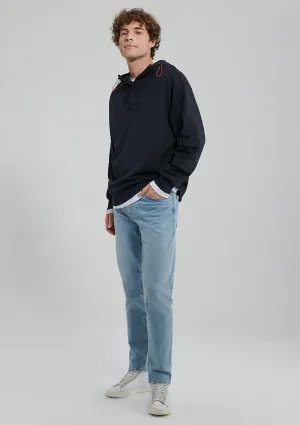 Hooded Black Sweatshirt