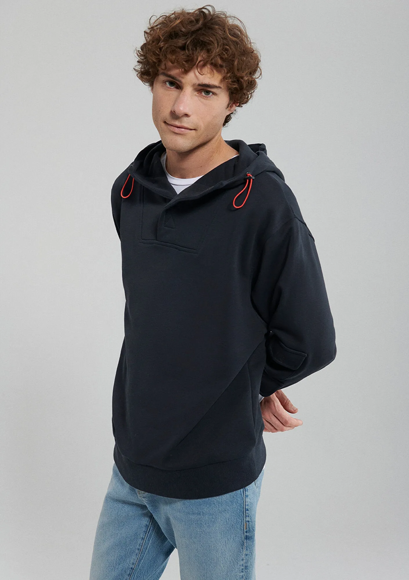 Hooded Black Sweatshirt