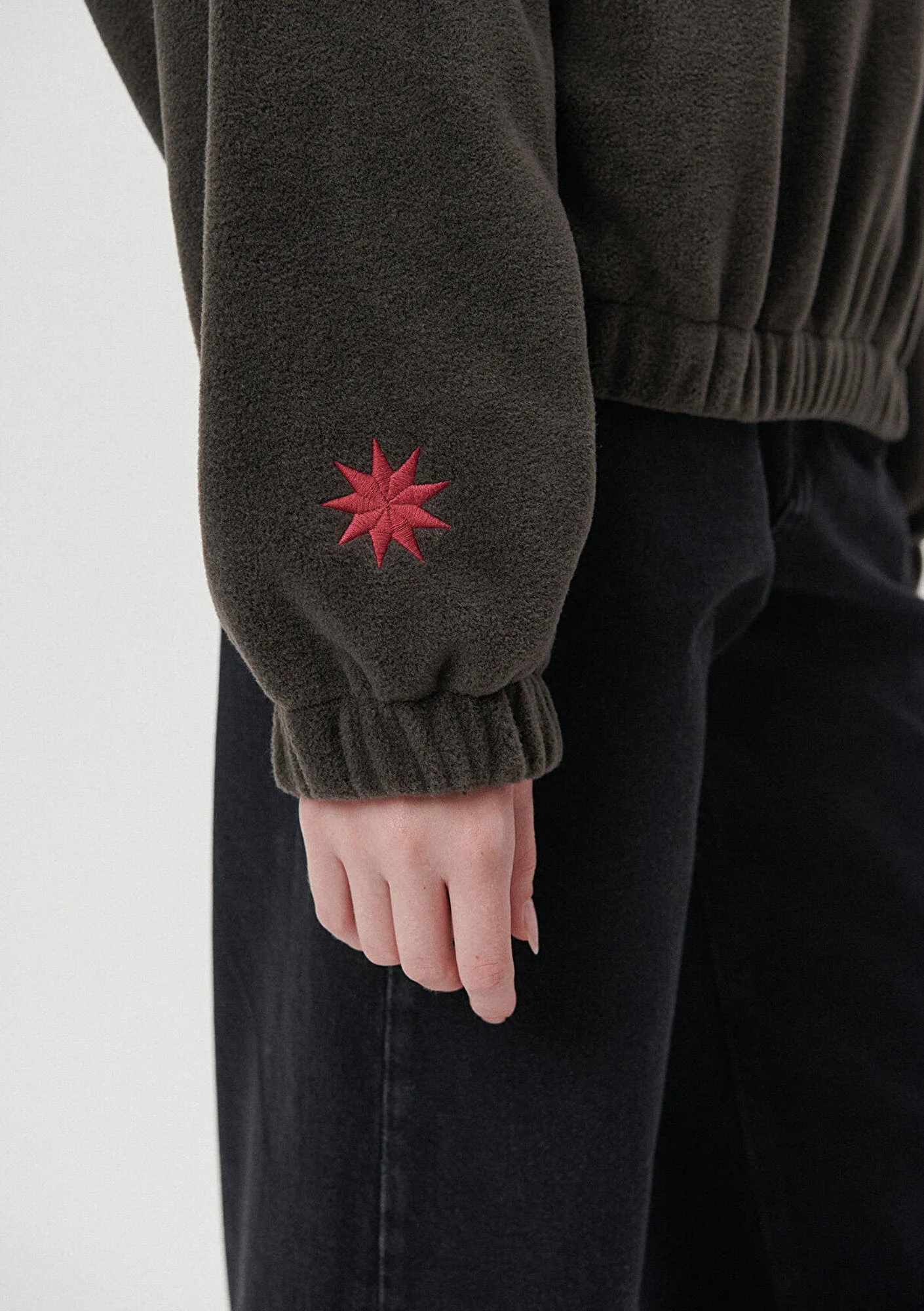 Hooded Half Zip Soft Sweatshirt