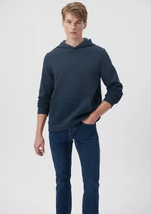 Hooded Navy Sweatshirt