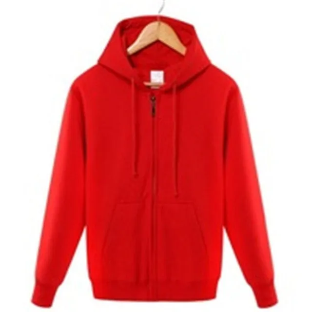 Hoodie Pure color Sweatshirts Zipper hoodies men's role models women's role models wear their own personality Pure color hoodies