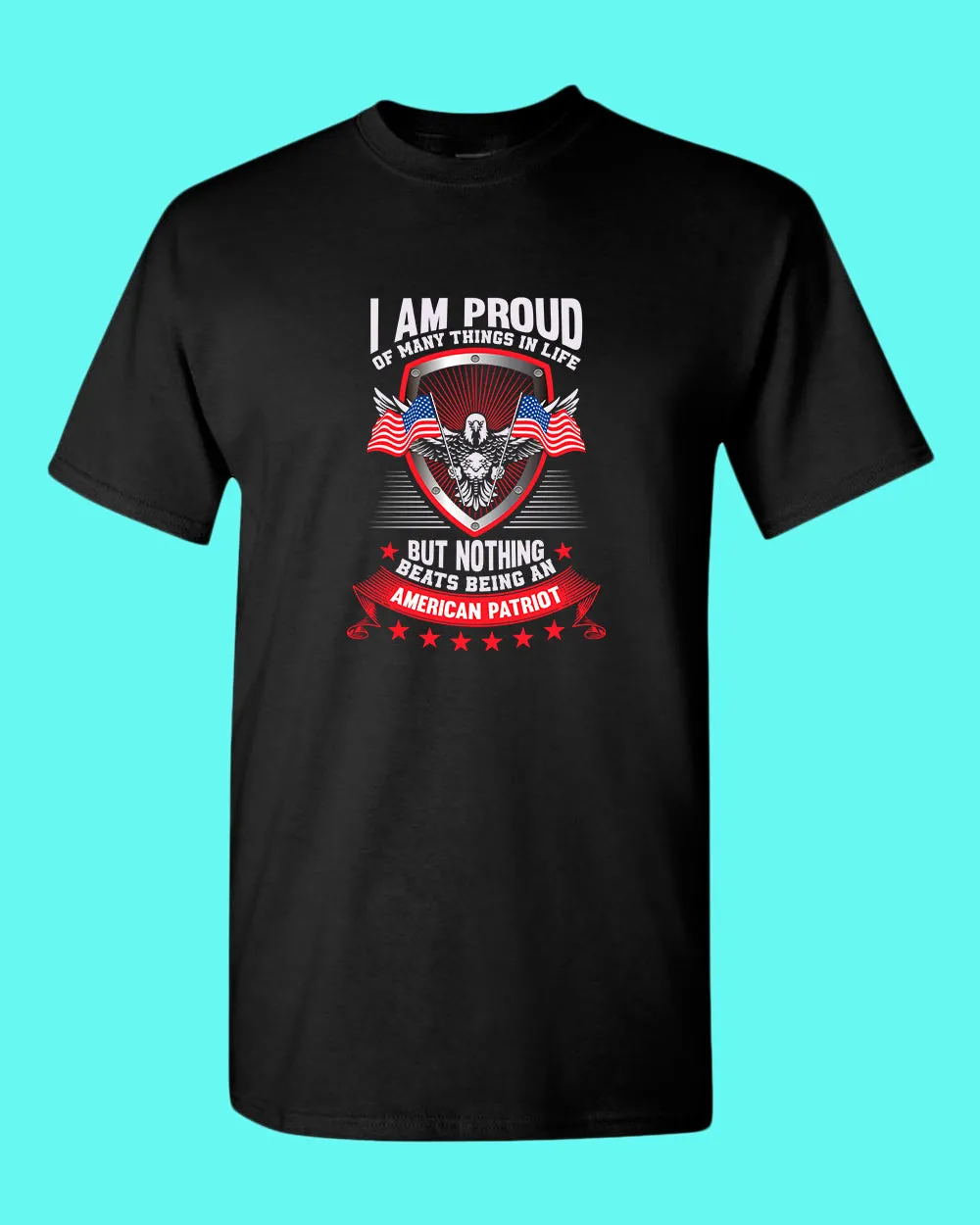 I Am Proud Of Many Things in life American Patriot T-shirt