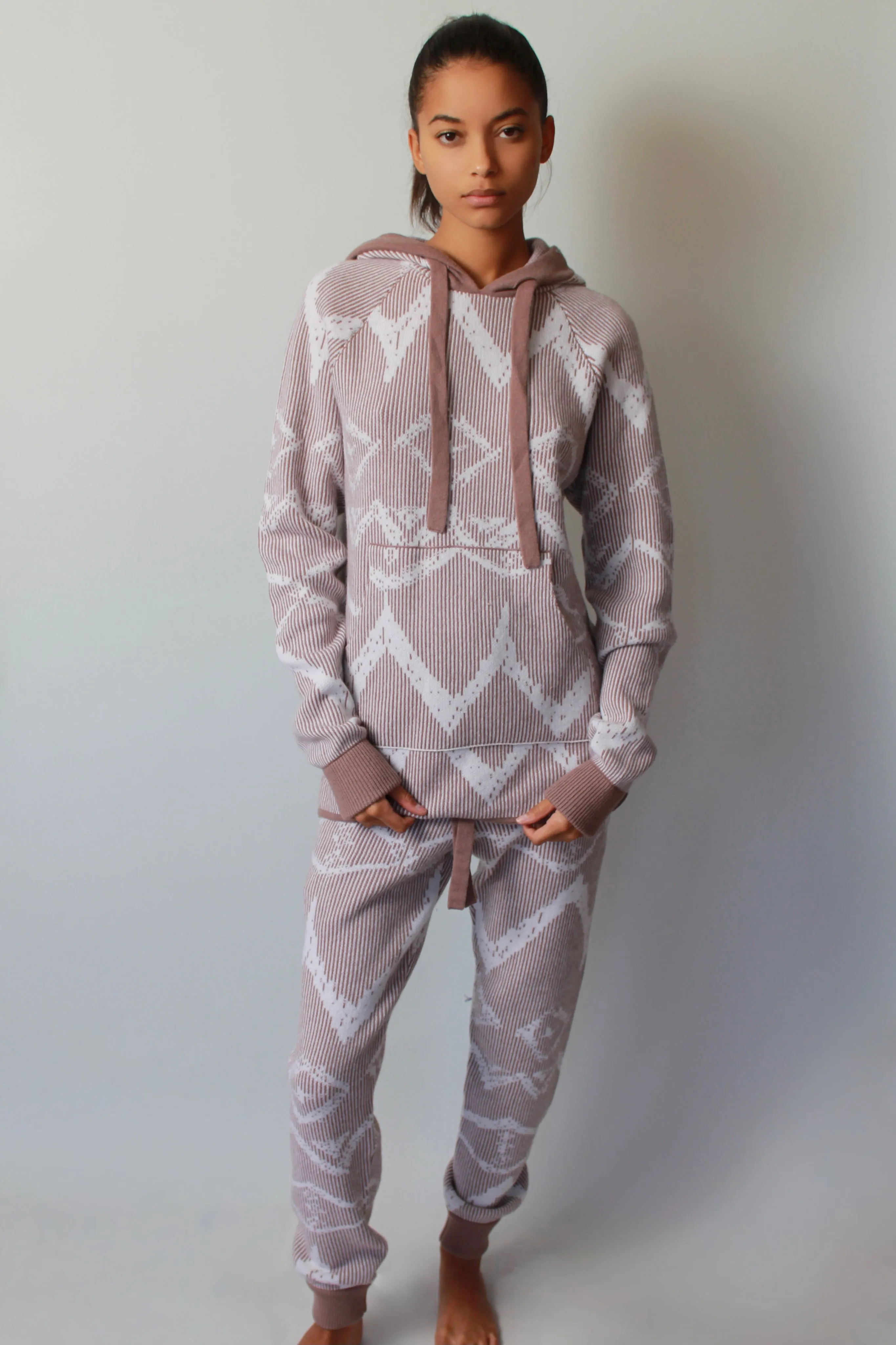 Ikat Graffiti Cashmere Sweats
