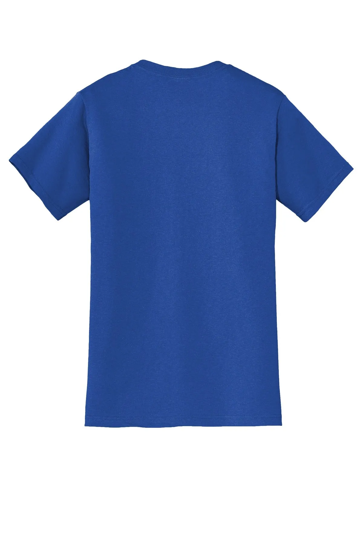 Jerzees  Dri-Power 50/50 Cotton/Poly Pocket T-Shirt.  29MP Royal