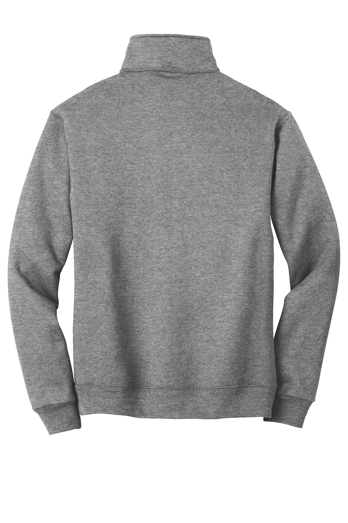 Jerzees Super Sweats NuBlend 1/4-Zip Sweatshirt with Cadet Collar.  4528M Oxford