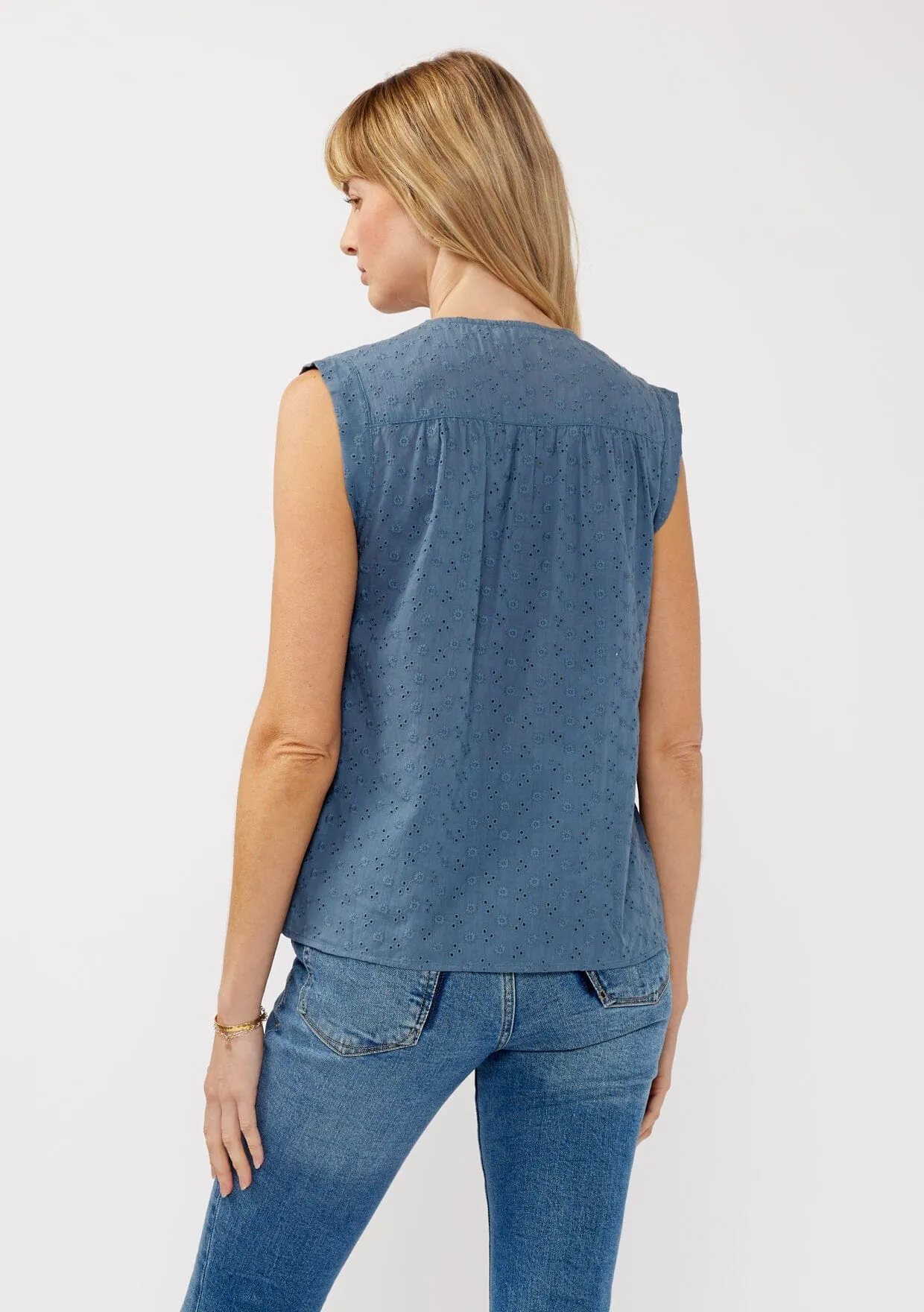 Jess Embroidered Tank Top
