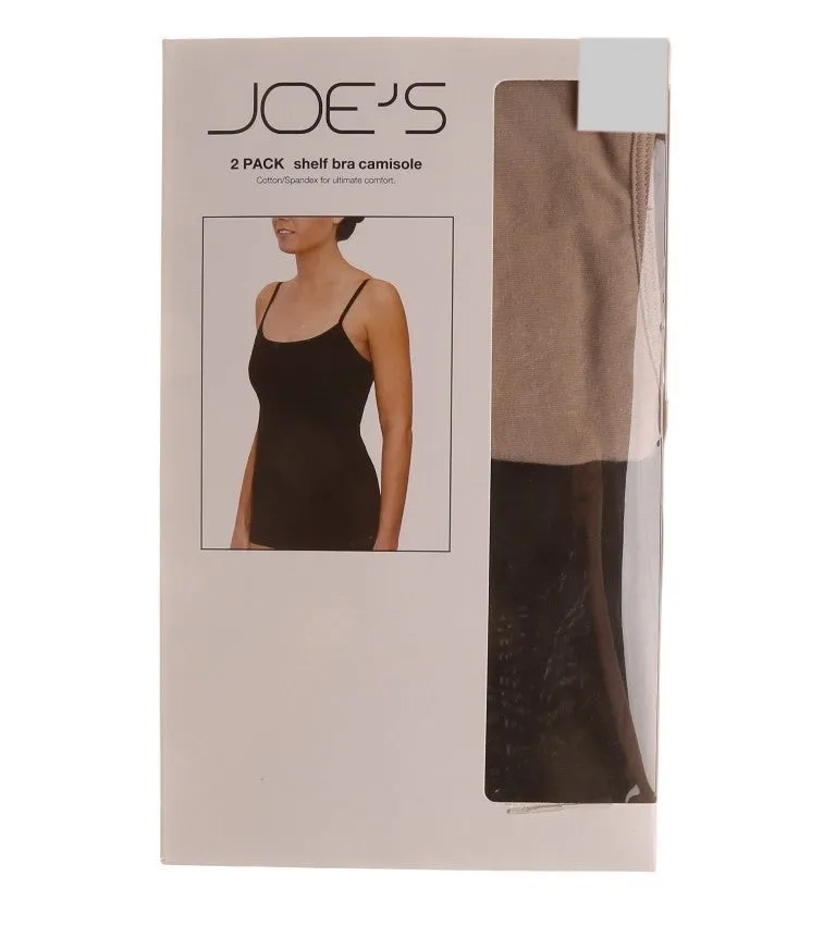JOE`S WOMEN'S 2pk SHELF BRA CAMISOLE