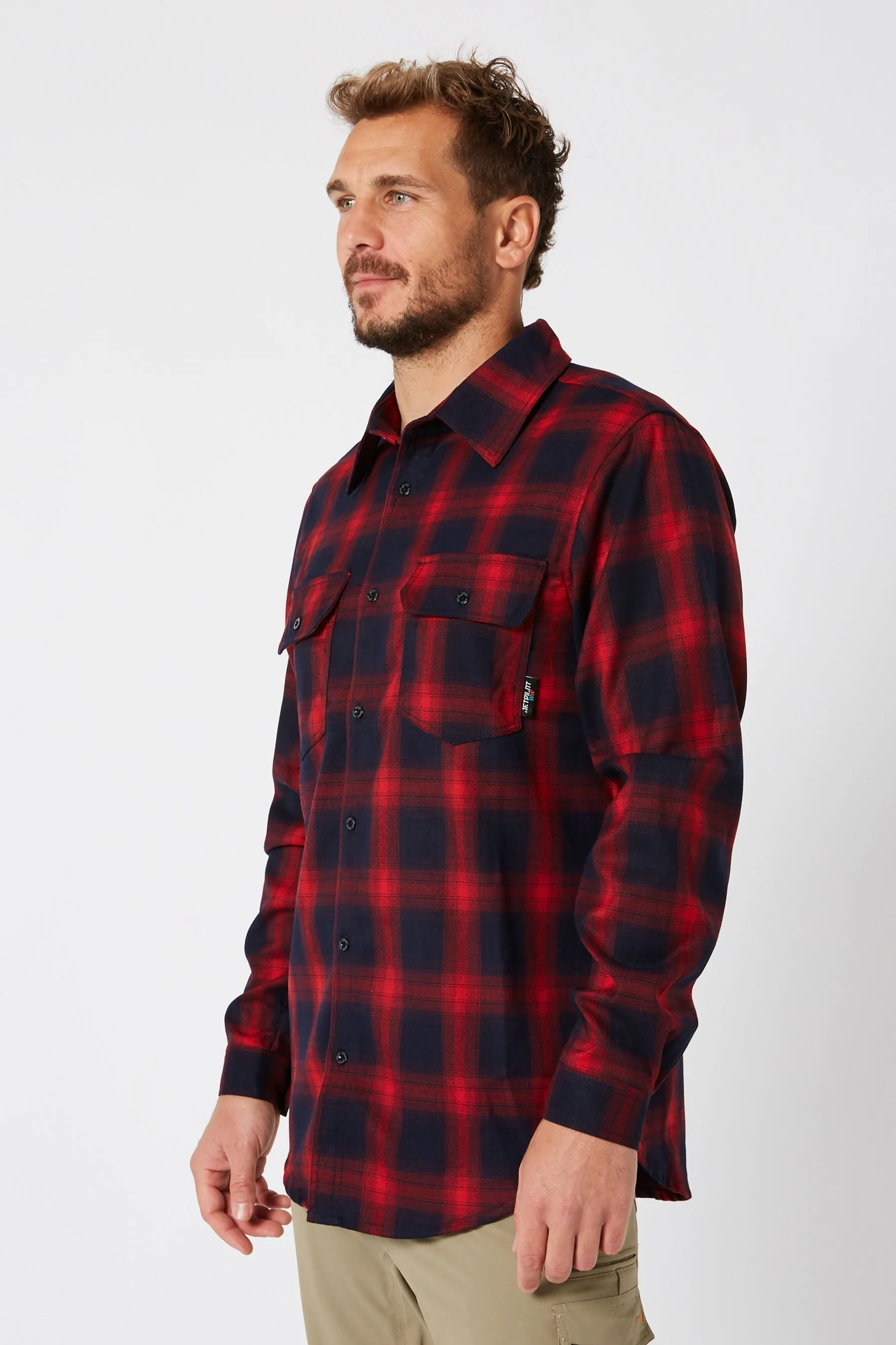 JP Flannel Shirt - Red