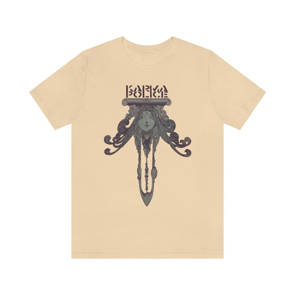 Karma Police T-Shirt - Vigilant Self Shirt - Zen Yoga T-Shirts