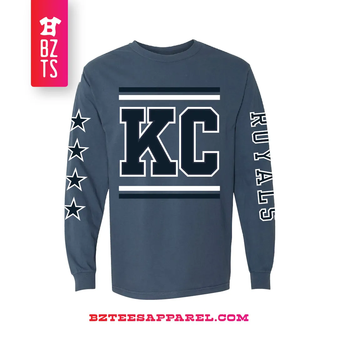 KC Royals Long Sleeve (Tee or Sweatshirt)