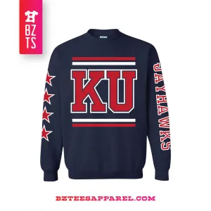 KU Jayhawks (Tee or Sweatshirt)