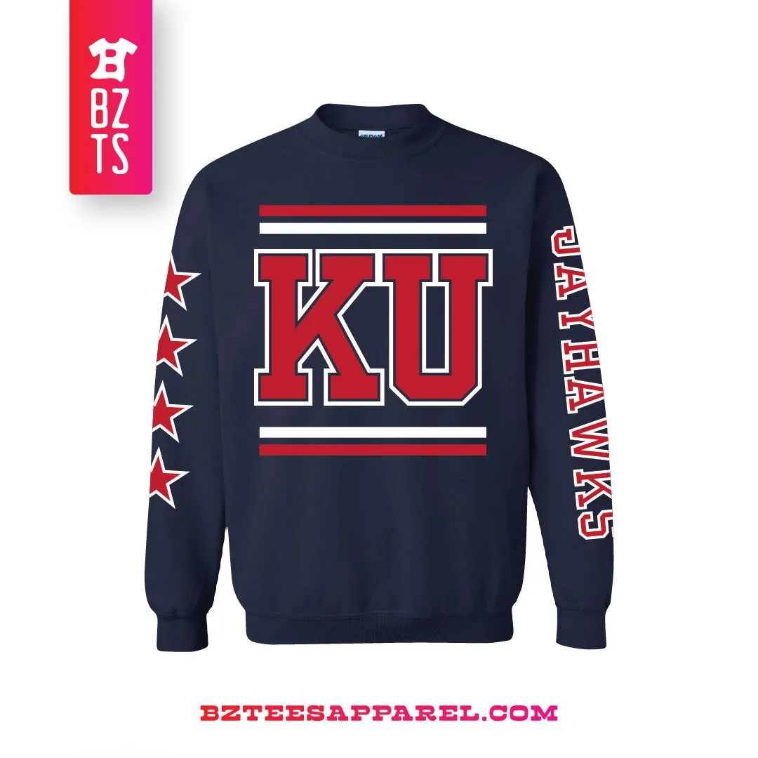 KU Jayhawks (Tee or Sweatshirt)