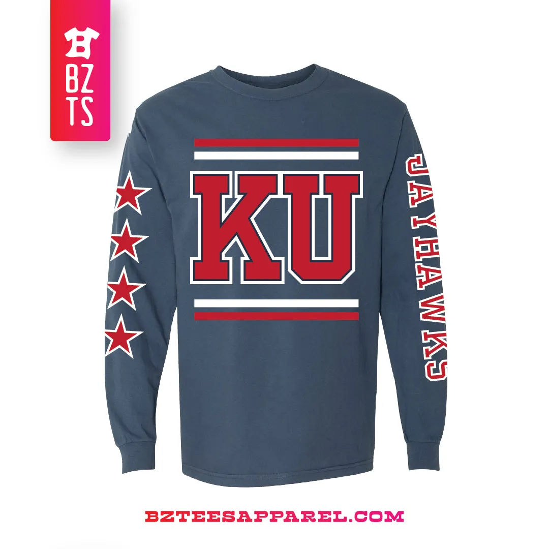 KU Jayhawks (Tee or Sweatshirt)