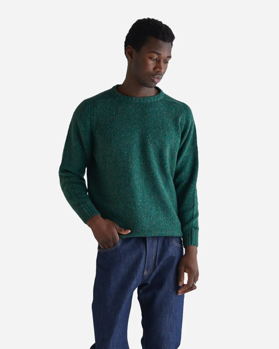 Kurt Wool Crew - Green