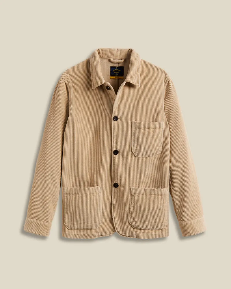 Labura Corduroy Overshirt - Beige