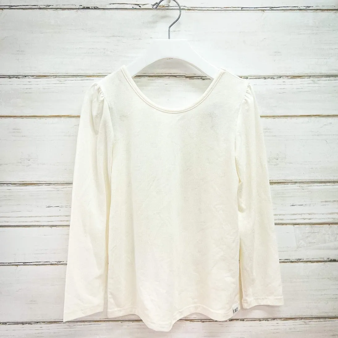 Layering Shirts White Cotton & Ivory Pointelle option