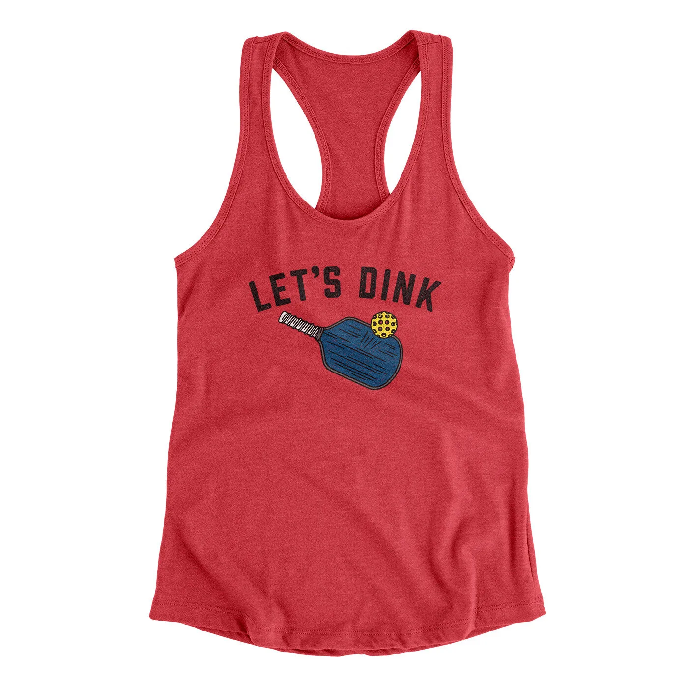 Let’s Dink Women's Racerback Tank