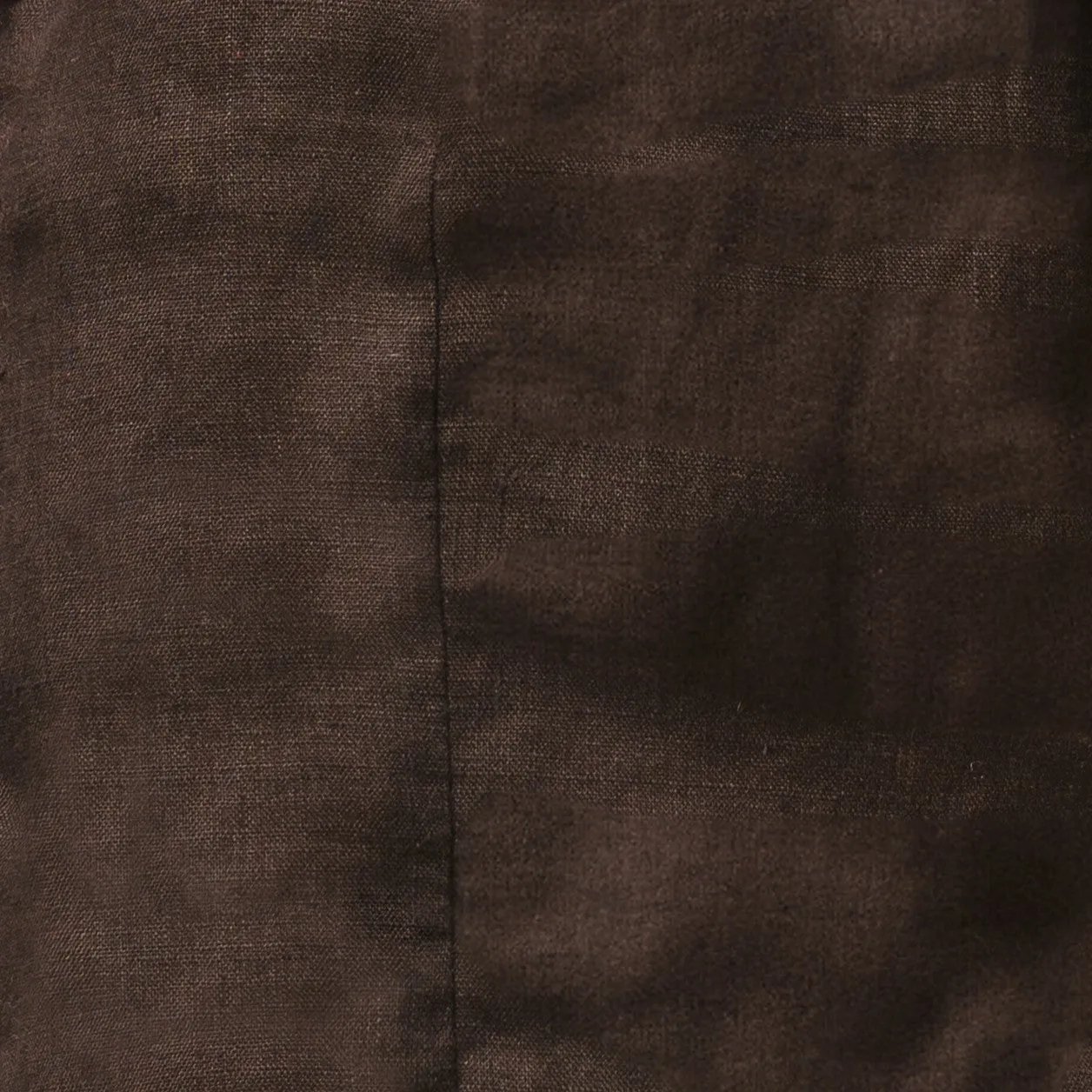 Lisa - Linen Blouse in Dark Aubergine