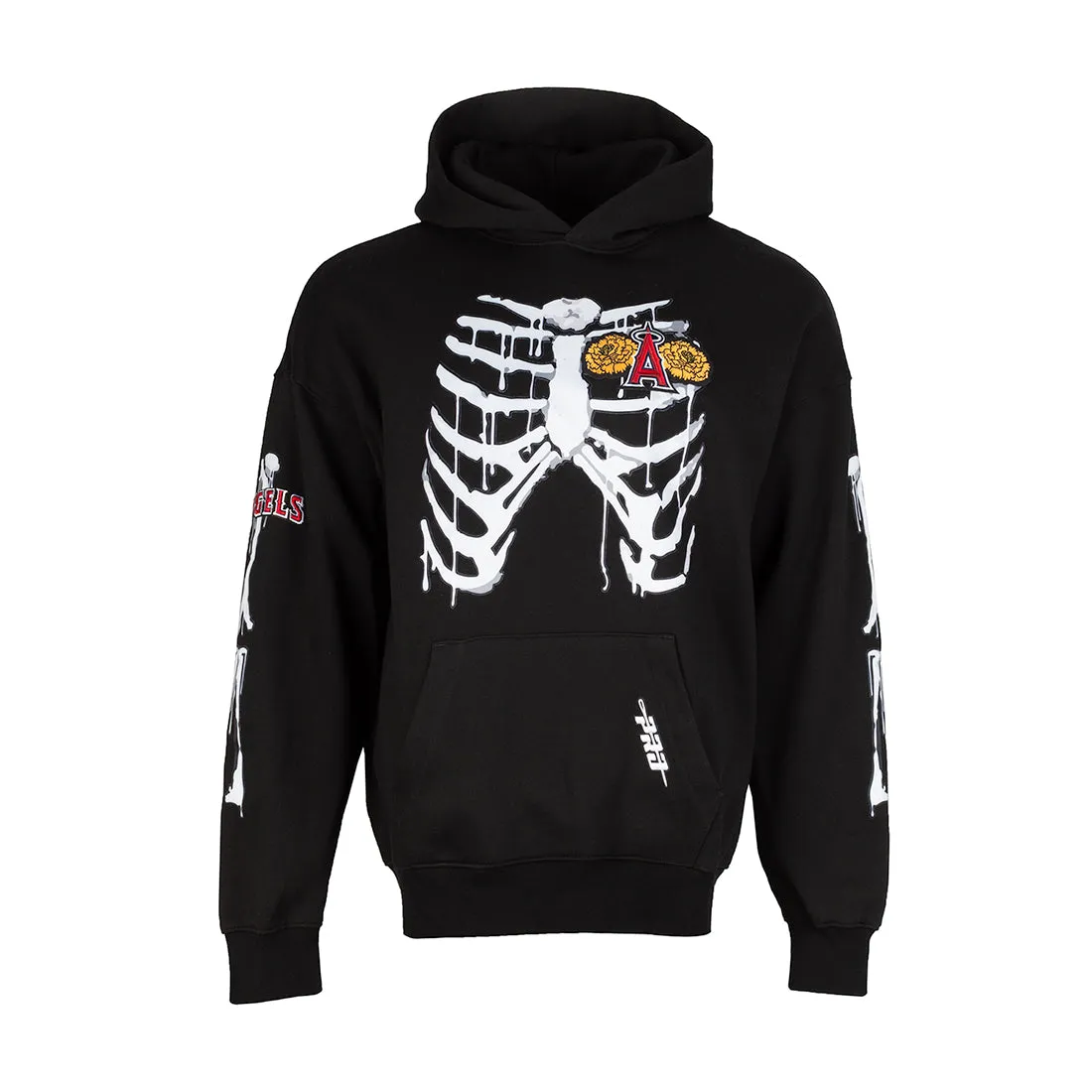 Los Angeles Angels Rib Cage Fleece PO Hoody -Mens