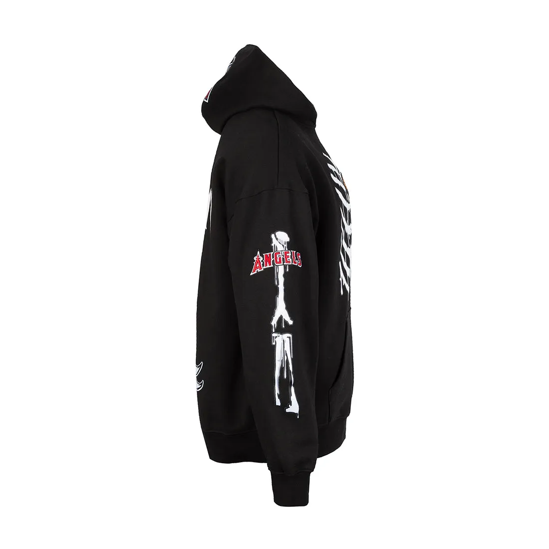 Los Angeles Angels Rib Cage Fleece PO Hoody -Mens