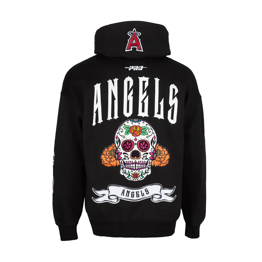 Los Angeles Angels Rib Cage Fleece PO Hoody -Mens