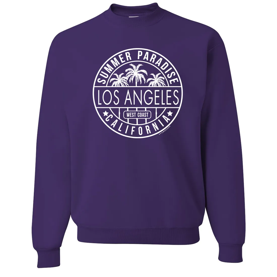 Los Angeles California West Coast Crewneck Sweatshirt