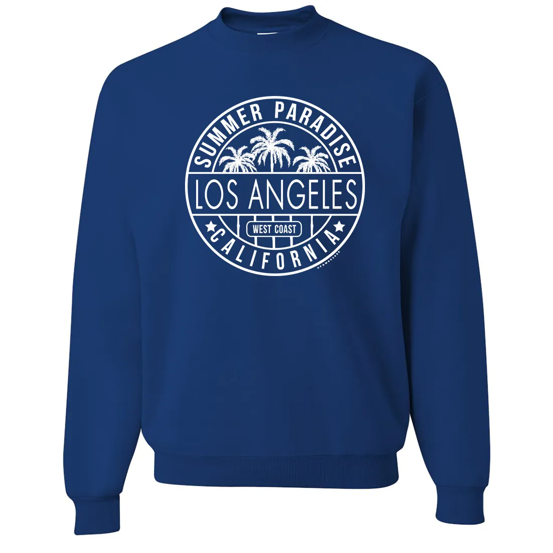 Los Angeles California West Coast Crewneck Sweatshirt
