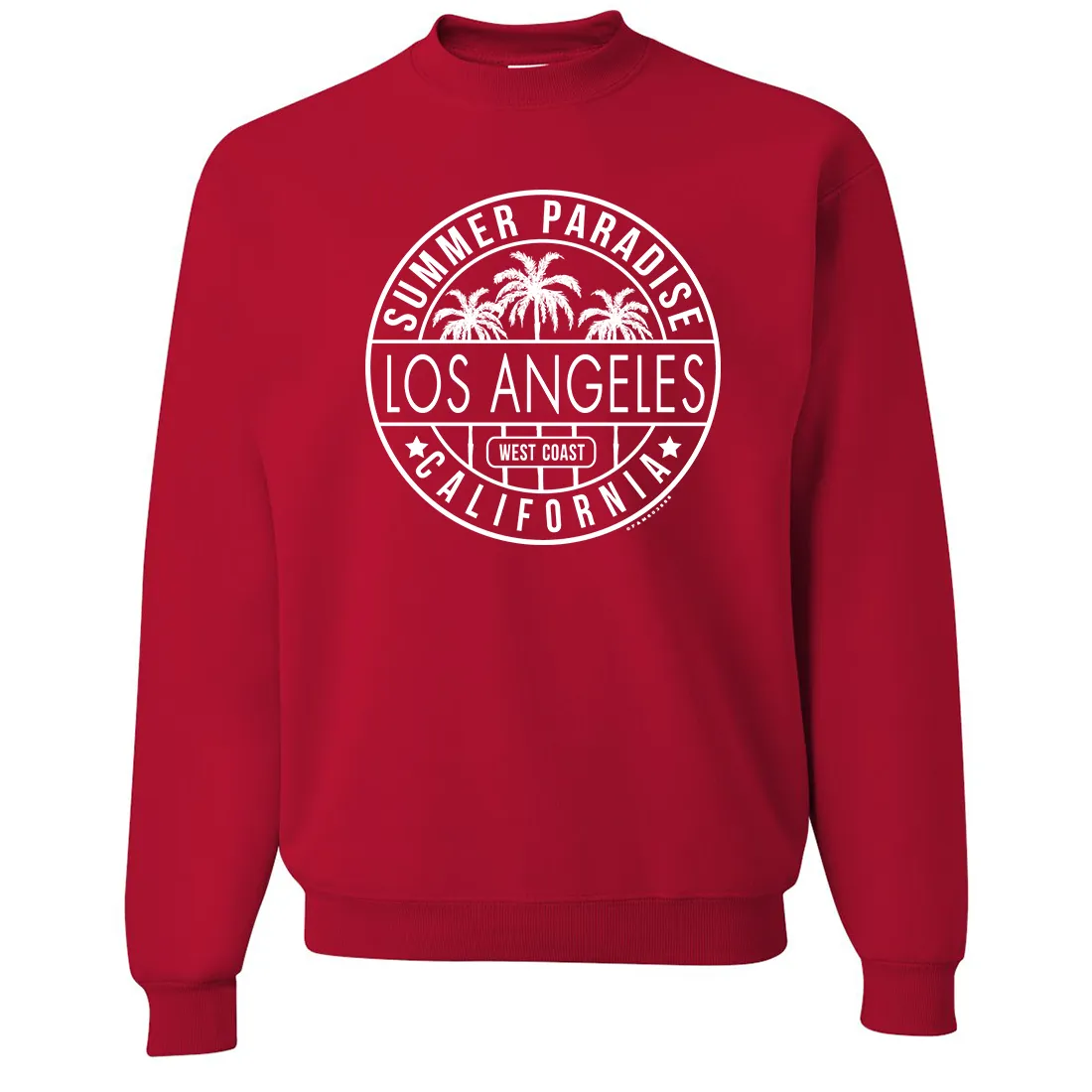 Los Angeles California West Coast Crewneck Sweatshirt