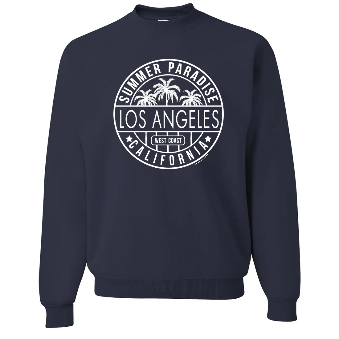 Los Angeles California West Coast Crewneck Sweatshirt