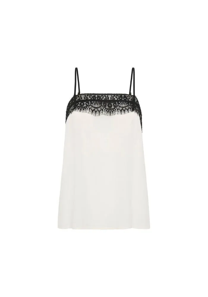 Lourdes Slip Cami - Ivory