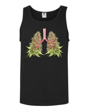 Lung leaf funny tank top