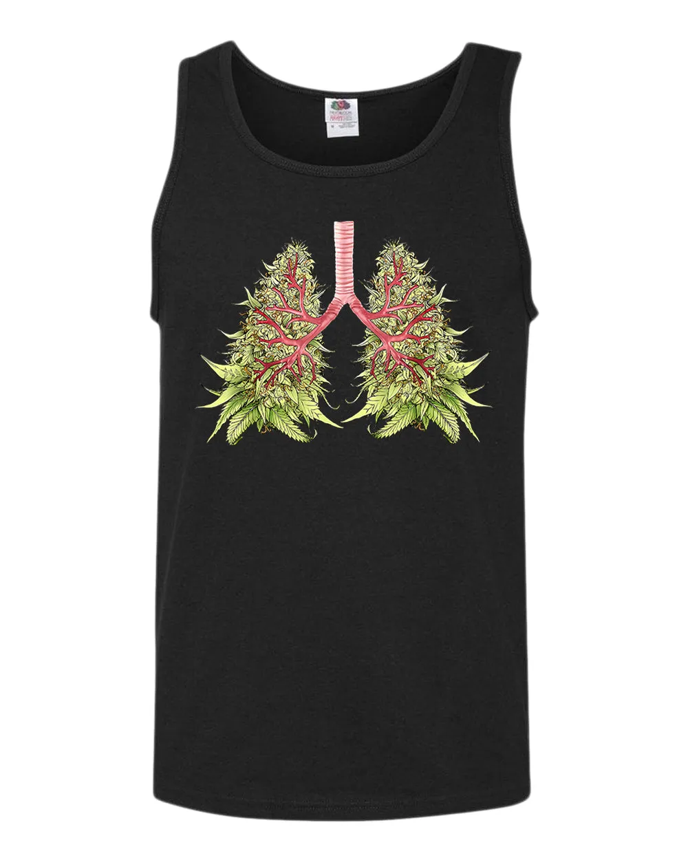 Lung leaf funny tank top