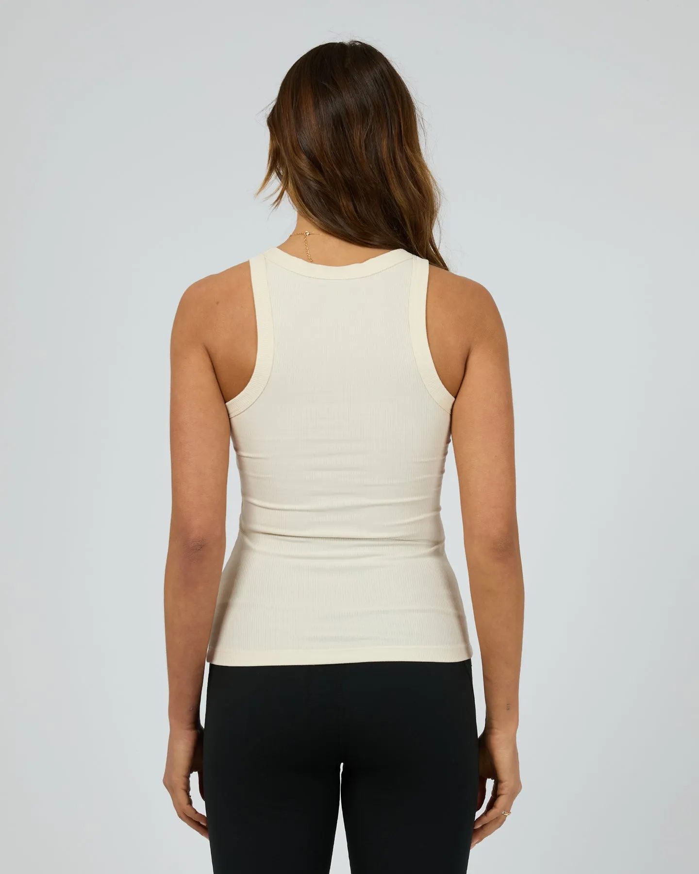 LUXE ACTIVE TANK - VINTAGE WHITE
