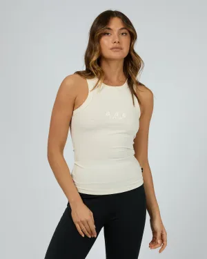 LUXE ACTIVE TANK - VINTAGE WHITE