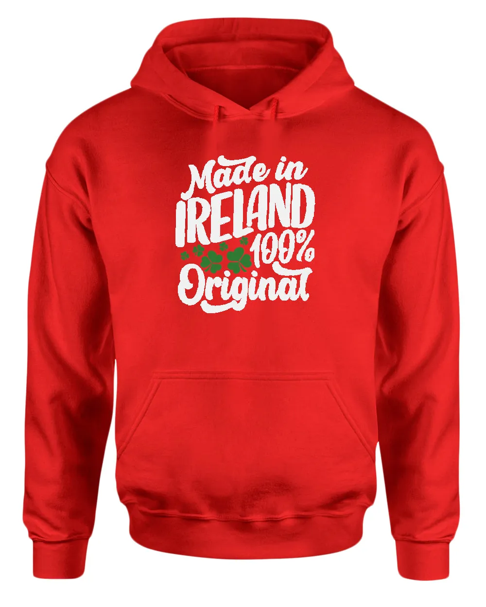 Made in Ireland 100% original hoodie women st patrick's day hoodie