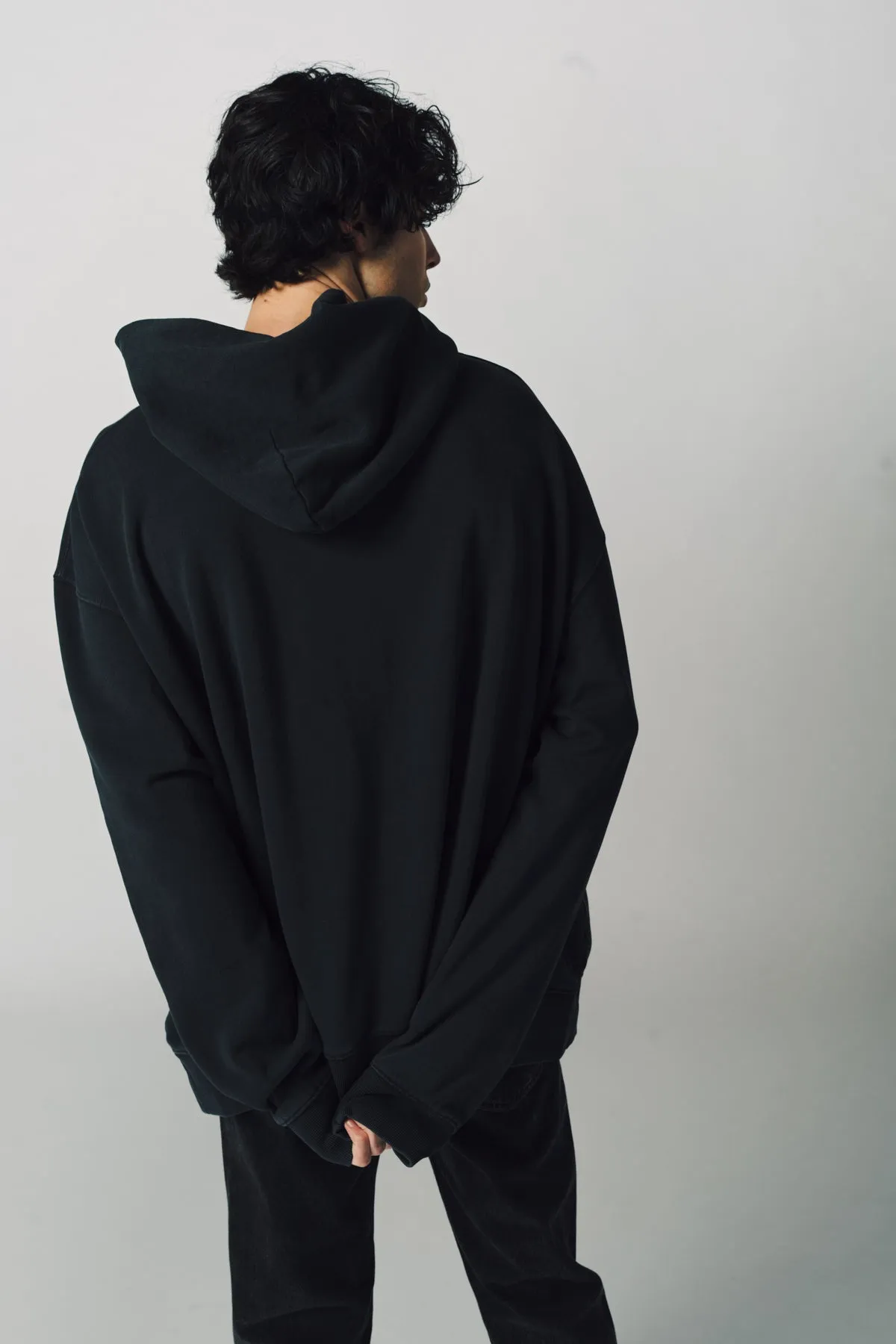 MAISON MARGIELA | REVERSE LOGO HOODED SWEATSHIRT